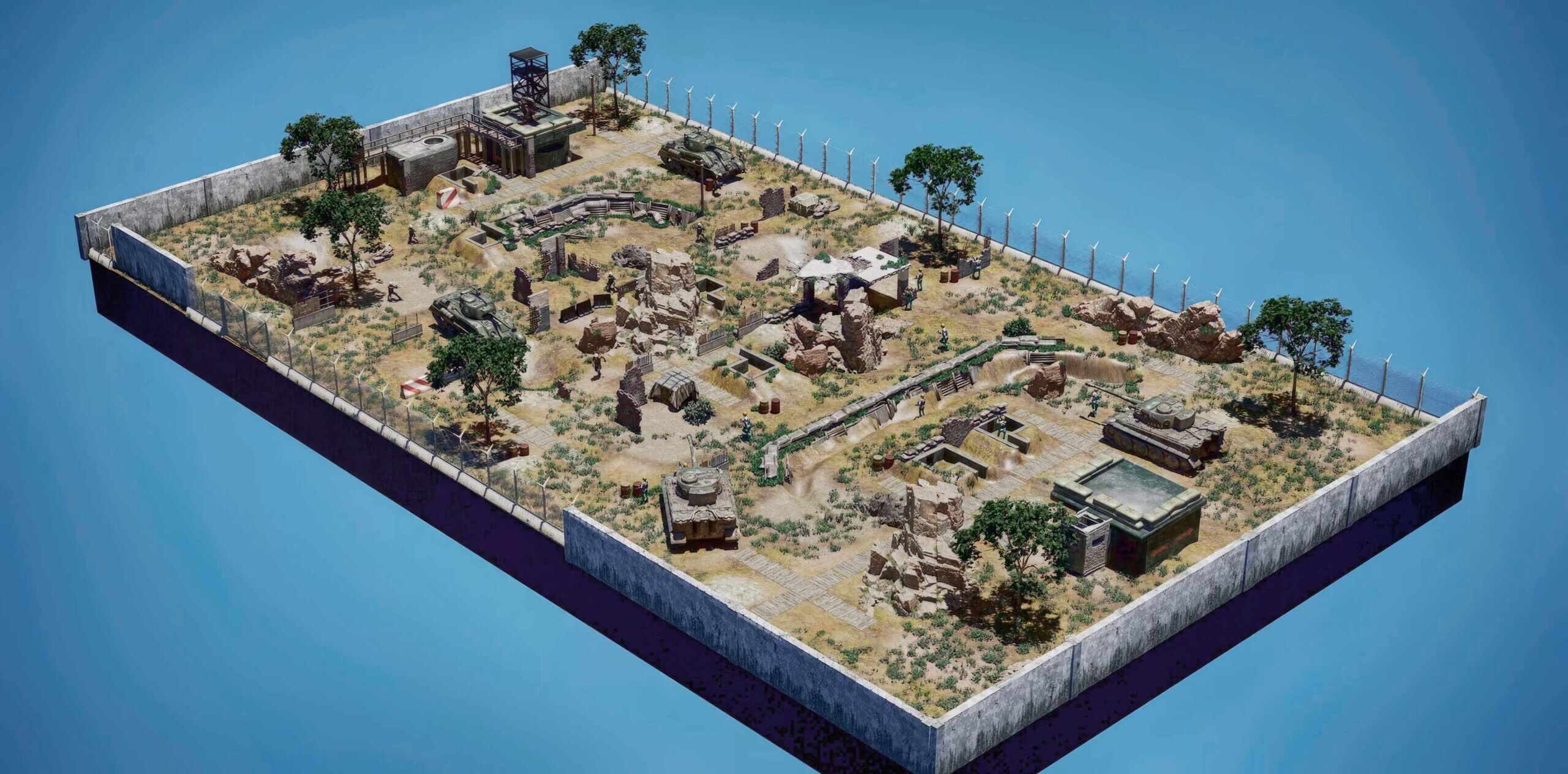 EMPRESA EXPERTA INTERNACIONAL DISEÑO Y CONSTRUCCION DE PARQUES DE PAINTBALL