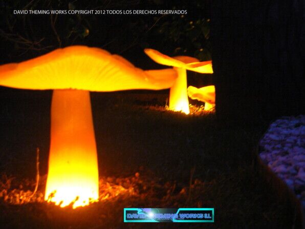 iluminacion de parques de ocio