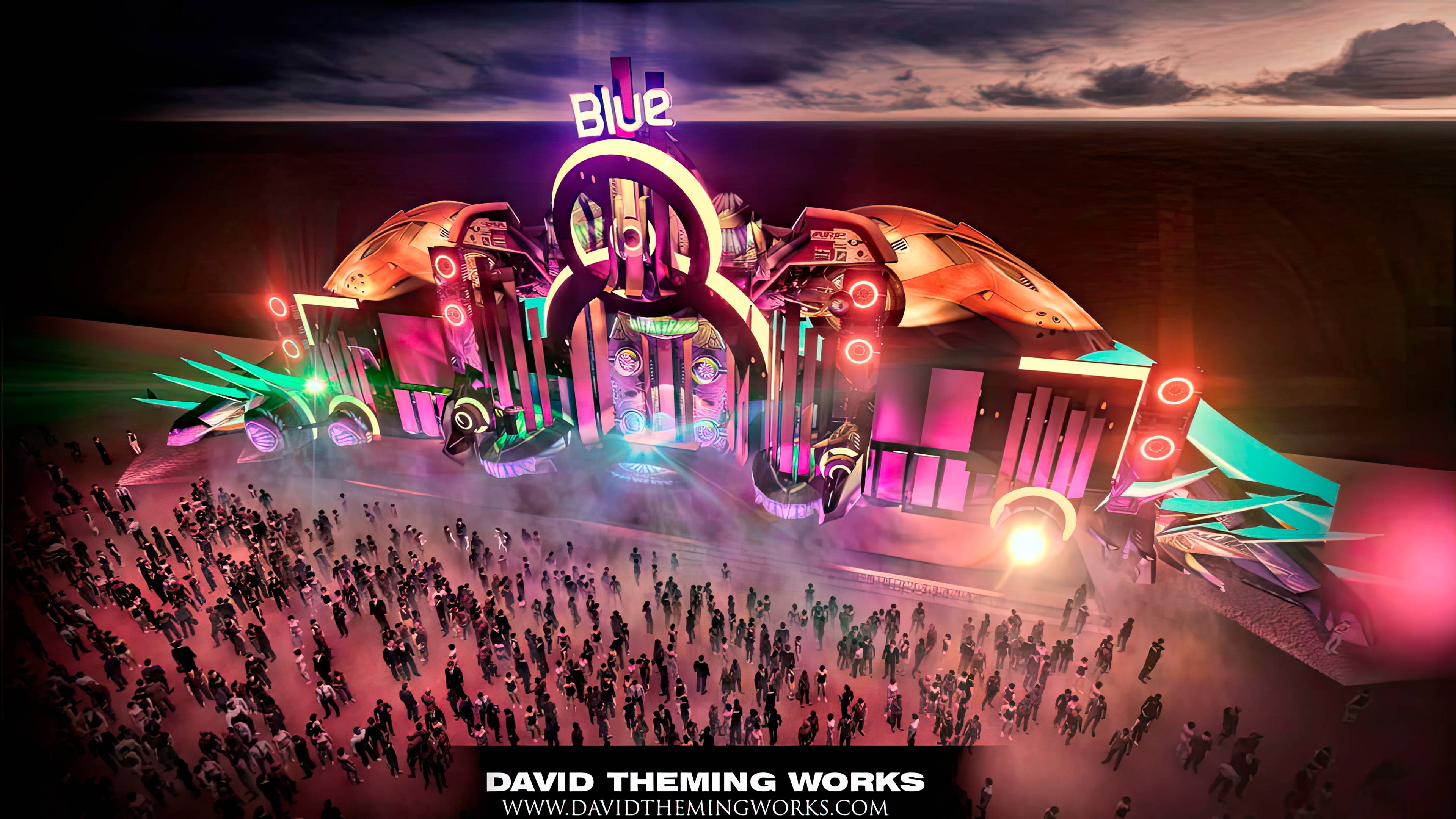 especialistas en tematización de escenarios musicales diseño de escenarios musicales temáticos