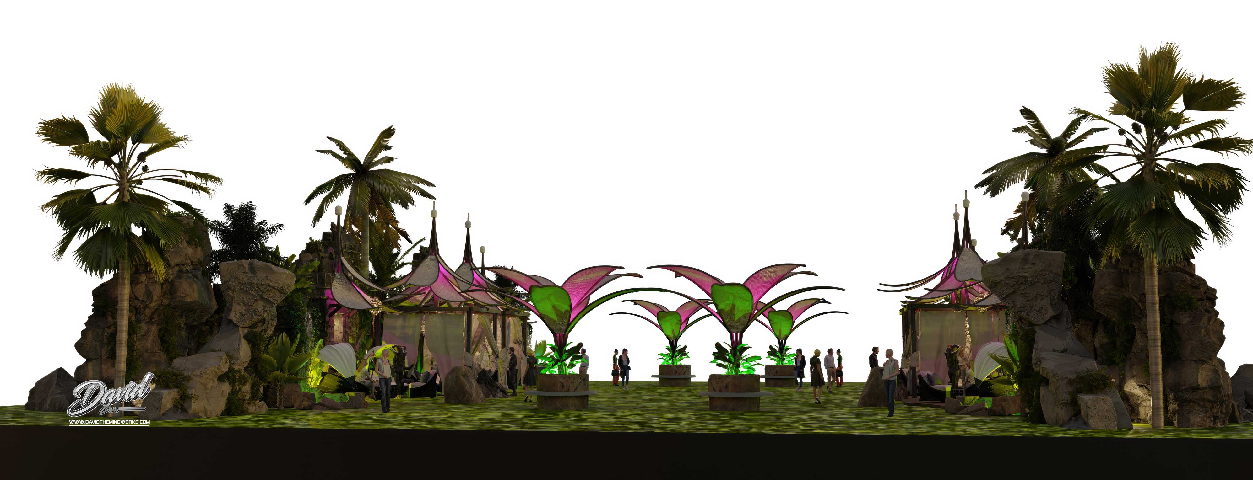 construcción de escenarios para conciertos escenarios tematizados para festivales
