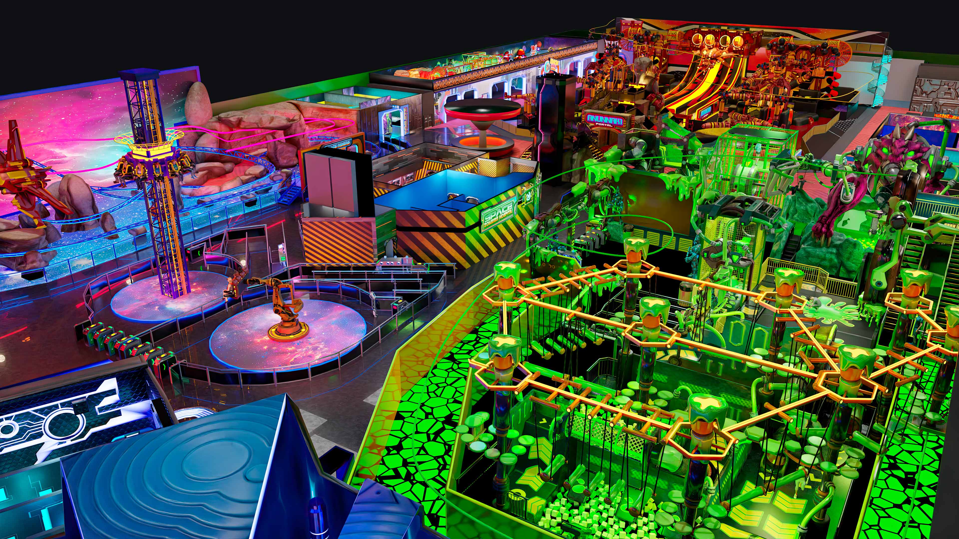 empresa constructora de parques infantiles indoor diseño a medida de parques temáticos interiores