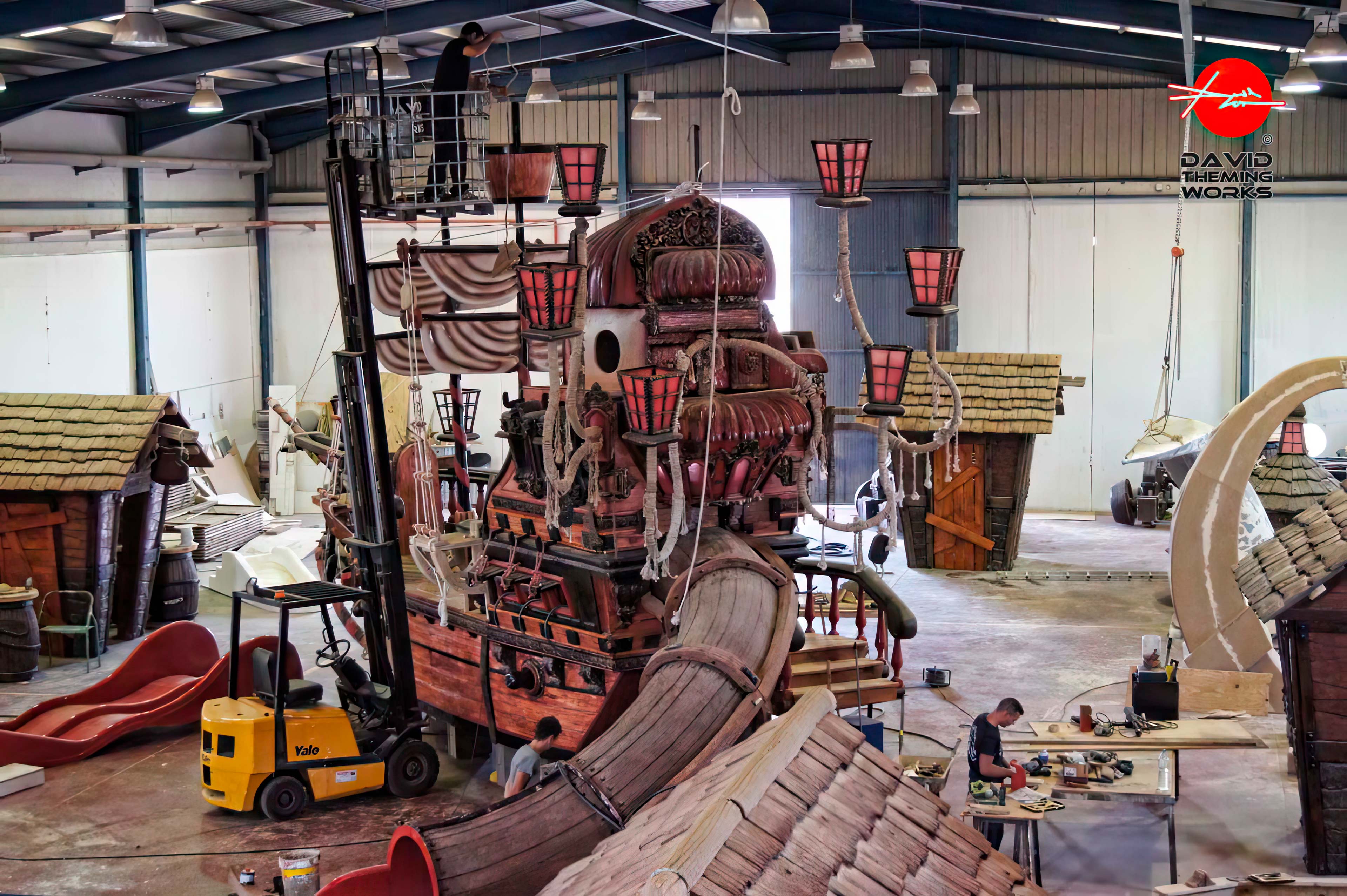 cómo diseñar un barco pirata para piscina temática empresas que fabrican barcos pirata para parques acuáticos