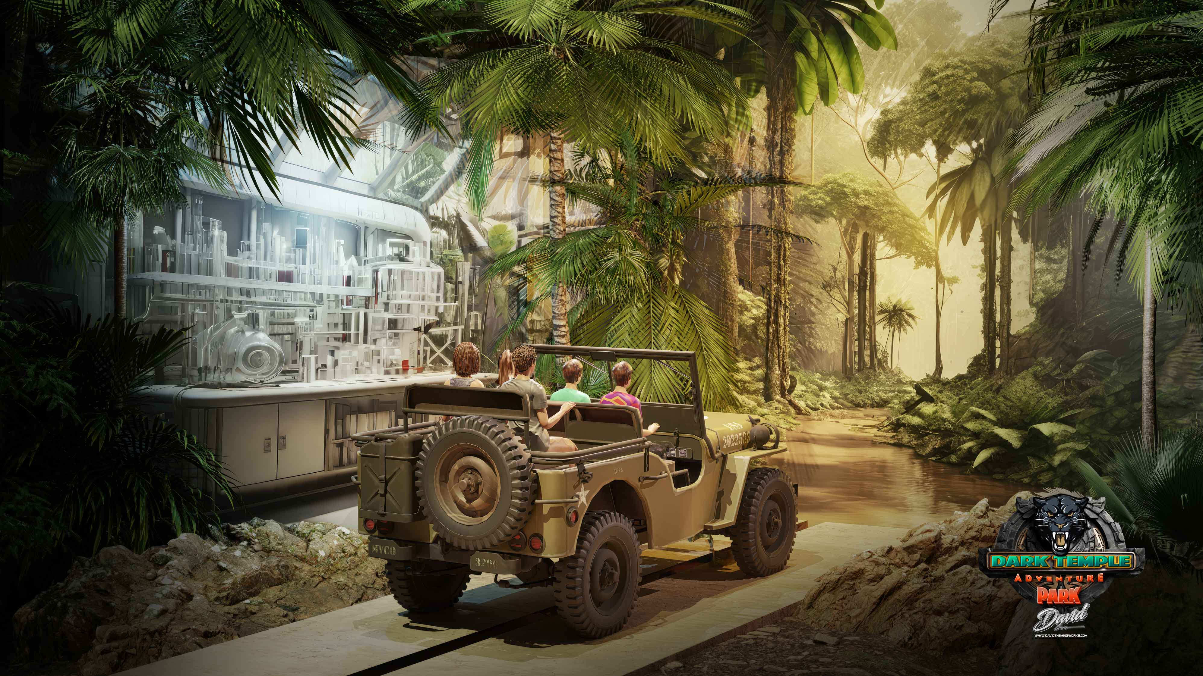 tematización de espacios de aventura diseño de experiencias outdoor