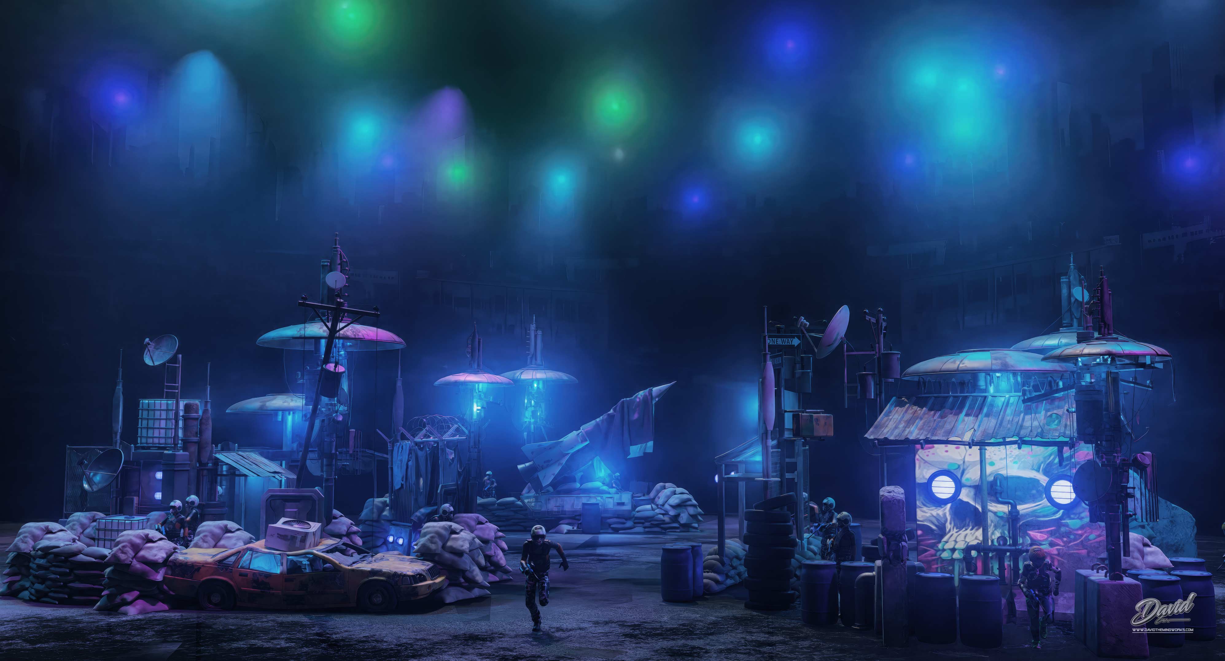 estructuras y obstáculos para paintball diseño de experiencias de juego inmersivas