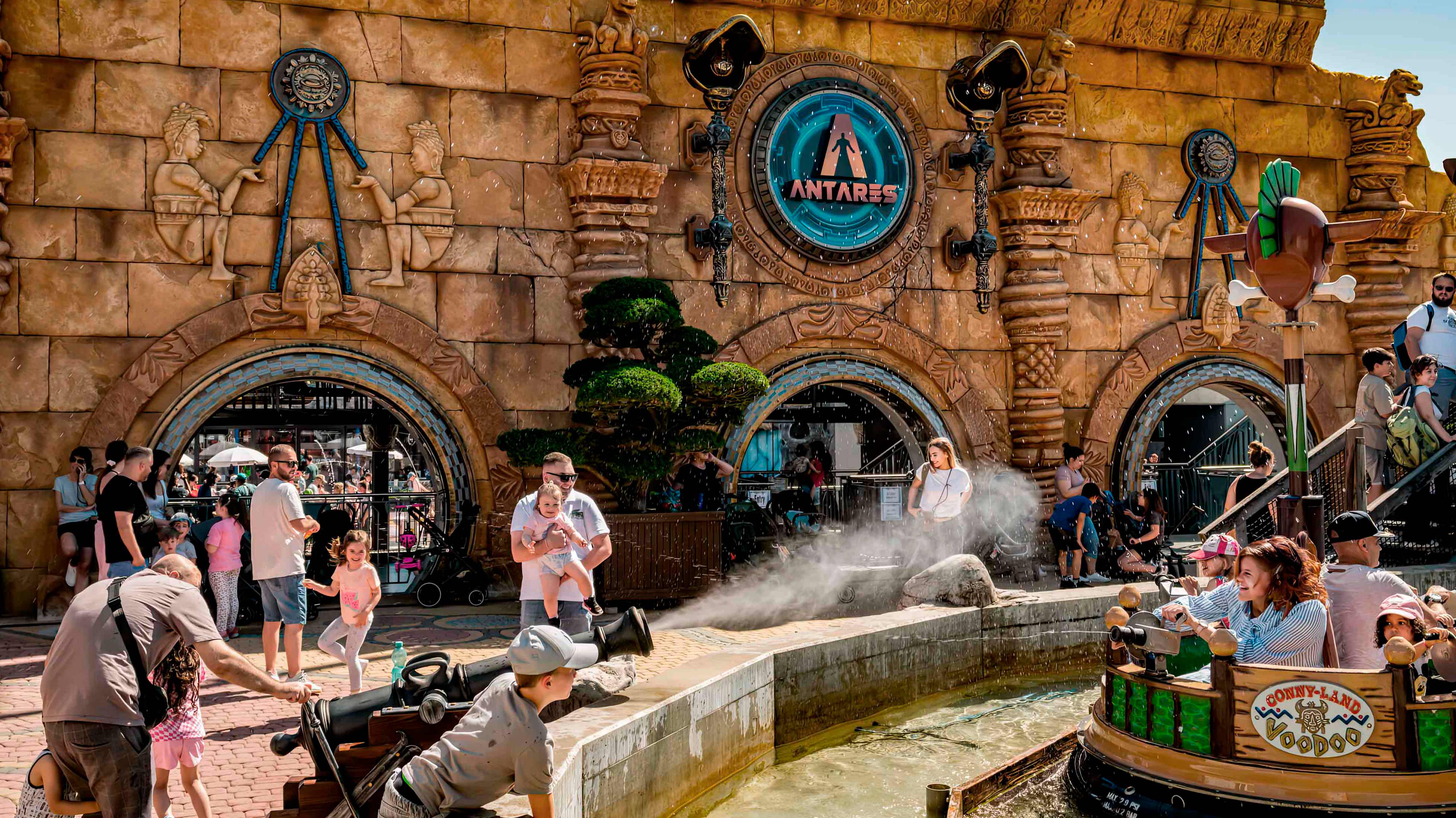 diseño de parques de atracciones con experiencias interactivas contratar diseño de parques temáticos